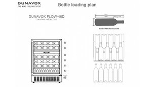 Встраиваемый винный шкаф Дунавокс DAUF-46.145DMB фото 4 Встраиваемый винный шкаф Dunavox DAUF-46.145DMB фото 4