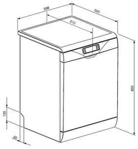 Посудомоечная машина Смег LVS367SX фото 2 Посудомоечная машина Smeg LVS367SX фото 2