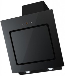 Наклонная вытяжка Krona KIRSA 500 black/black glass sensor фото Наклонная вытяжка Krona KIRSA 500 black/black glass sensor фото