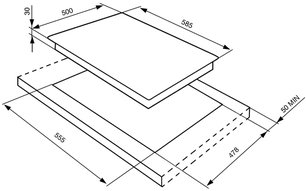 Варочная панель Смег SR804SEP9 фото 2 Варочная панель Smeg SR804SEP9 фото 2