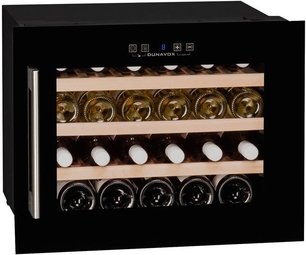 Винный шкаф Дунавокс DX-24.56BBK (A) петли справа фото Винный шкаф Dunavox DX-24.56BBK (A) петли справа фото