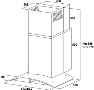 Вытяжка Шауб Лоренц SLD DE6605 фото 2 Вытяжка Schaub Lorenz SLD DE6605 фото 2