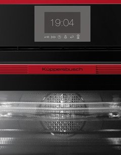 Компактный духовой шкаф с микроволнами Kuppersbusch CBM 6550.0 S8 Hot Chili фото 2