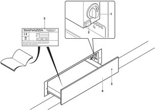 Встраиваемый подогреватель посуды Баразза 1CEEVEN фото 3 Встраиваемый подогреватель посуды Barazza 1CEEVEN фото 3