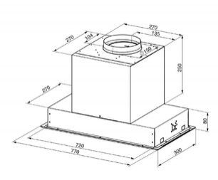 Вытяжка Смег KSEG77XE фото 3 Вытяжка Smeg KSEG77XE фото 3