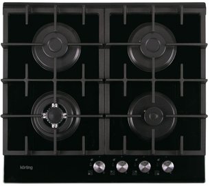 Газовая стеклянная варочная панель Korting HGG 635 CTN фото