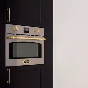 Встраиваемая микроволновая печь Lofra FMRS66ME BRASS фото 4