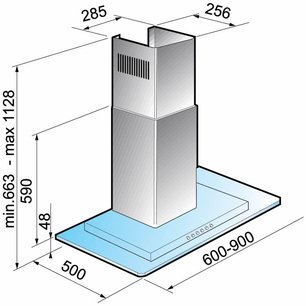 Вытяжка Кертинг KHC 9956 X фото 2 Вытяжка Korting KHC 9956 X фото 2
