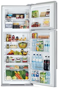 Двухкамерный холодильник Хитачи R-V 542 PU3 SLS фото 2 Двухкамерный холодильник Hitachi R-V 542 PU3 SLS фото 2