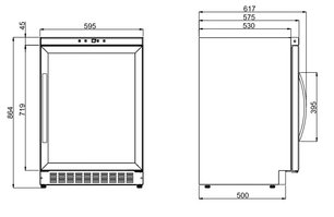 Винный шкаф Дометик B68G Basic фото 3 Винный шкаф Dometic B68G Basic фото 3