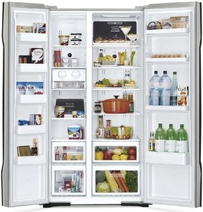 Холодильник Хитачи R-S702 PU2 GBK фото 2 Холодильник Hitachi R-S702 PU2 GBK фото 2
