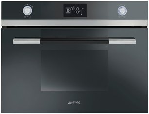 Компактный духовой шкаф с пароваркой Смег SF4120VCN фото Компактный духовой шкаф с пароваркой Smeg SF4120VCN фото