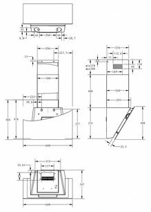 Вытяжка Хайер HVX-W692GB фото 2 Вытяжка Haier HVX-W692GB фото 2