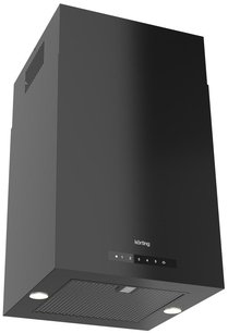 Островная вытяжка Кертинг KHA 45970 N Cube фото Островная вытяжка Korting KHA 45970 N Cube фото