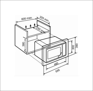Микроволновая печь Тека MWL 20 BIS STAINLESS STELL фото 2 Микроволновая печь Teka MWL 20 BIS STAINLESS STELL фото 2