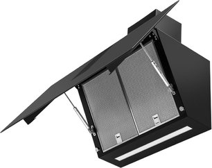 Кухонная вытяжка MAUNFELD Aurora 90 черный матовый фото 3 Кухонная вытяжка MAUNFELD Aurora 90 черный матовый фото 3