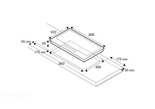 Варочная панель Bertazzoni P905LPRONE фото 4