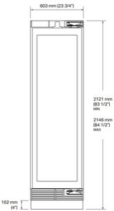 Встраиваемый винный шкаф Сигначе Китчен Сьют SKSCW243RP фото 4 Встраиваемый винный шкаф Signature Kitchen Suite SKSCW243RP фото 4