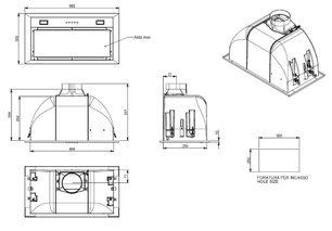 Вытяжка Фалмек GRUPPO INCASSO ECO 50 фото 3 Вытяжка Falmec GRUPPO INCASSO ECO 50 фото 3