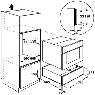 Встраиваемый вакуумный упаковщик Де Дитрих DWD4820W фото 3 Встраиваемый вакуумный упаковщик De Dietrich DWD4820W фото 3