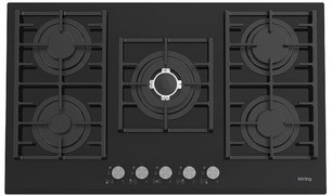 Газовая стеклянная варочная панель Кертинг HGG 9835 CTN фото Газовая стеклянная варочная панель Korting HGG 9835 CTN фото