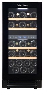 Встраиваемый под столешницу винный шкаф Селлар Приват CP027-2TBH фото 3 Встраиваемый под столешницу винный шкаф CellarPrivate CP027-2TBH фото 3