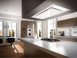 Встраиваемая вытяжка Фабер HEAVEN GLASS 2.0 WH A90 фото 3 Встраиваемая вытяжка Faber HEAVEN GLASS 2.0 WH A90 фото 3