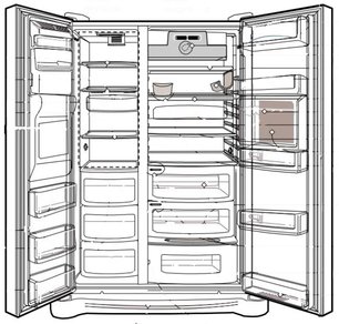 Холодильник Смег SBS800A1 фото 3 Холодильник Smeg SBS800A1 фото 3