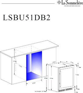 Винный шкаф Ла Соммельер LSBU51DB2 фото 4 Винный шкаф La Sommeliere LSBU51DB2 фото 4