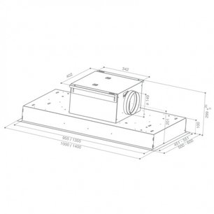 Встраиваемая вытяжка Фабер Heaven Pro X A140 фото 3 Встраиваемая вытяжка Faber Heaven Pro X A140 фото 3