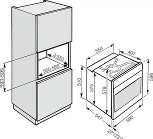 Духовой шкаф Миле H 4810 B BK фото 3 Духовой шкаф Miele H 4810 B BK фото 3