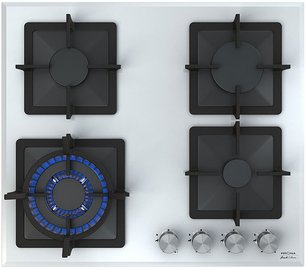 Газовая варочная поверхность Крона CALORE 60 WH фото Газовая варочная поверхность KRONA CALORE 60 WH фото