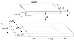 Варочная панель Аско HI2841FBG1 фото 4 Варочная панель Asko HI2841FBG1 фото 4