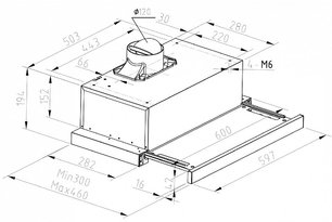 Встраиваемая вытяжка Haier HVX-T671B фото 2