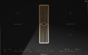 Варочная панель с вытяжкой Kuppersbusch KMI 8590.0 SR Gold фото