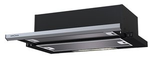 Встраиваемая вытяжка Крона Kamilla slim 600 black/inox (1 мотор) фото Встраиваемая вытяжка KRONA Kamilla slim 600 black/inox (1 мотор) фото