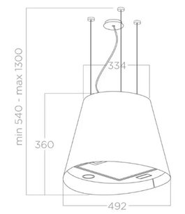 Вытяжка ELICA JUNO URBAN ZINC/F/50 фото 4 Вытяжка ELICA JUNO URBAN ZINC/F/50 фото 4