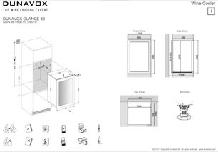 Винный шкаф Дунавокс DAVG-49.116DOP.TO фото 4 Винный шкаф Dunavox DAVG-49.116DOP.TO фото 4