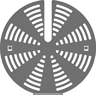 Комплект для уменьшения скорости воздушного потока вентилятора (2 шт.) Smeg 3927 фото