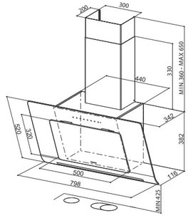 Вытяжка Фабер INFINITY WH A80 фото 2 Вытяжка Faber INFINITY WH A80 фото 2