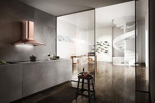 Вытяжка Элика SWEET COPPER/A/85+CAM фото 2 Вытяжка Elica SWEET COPPER/A/85+CAM фото 2