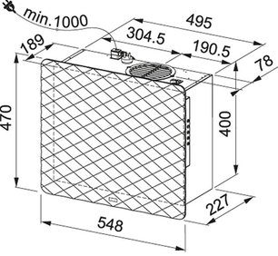 Вытяжка Франке IMPRESS 603 BN фото 2 Вытяжка Franke IMPRESS 603 BN фото 2