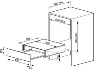 Подогреватель Смег CT15PO-9 фото 2 Подогреватель Smeg CT15PO-9 фото 2