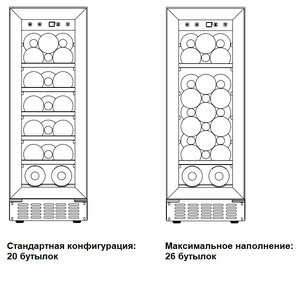 Винный шкаф Дометик C20G Classic фото 2 Винный шкаф Dometic C20G Classic фото 2