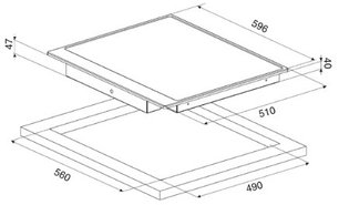 Варочная панель Смег P764PO новая с витрины фото 2 Варочная панель Smeg P764PO новая с витрины фото 2