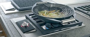 Газовая варочная панель Wok Вольф ICBIM15/S фото 2 Газовая варочная панель Wok Wolf ICBIM15/S фото 2