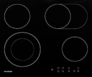 Варочная панель Hyundai HHE 6670 BG фото