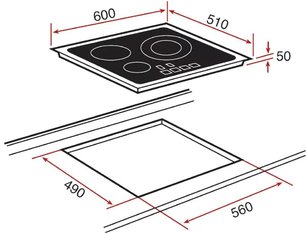 Варочная панель Тека IP 631 фото 2 Варочная панель Teka IP 631 фото 2