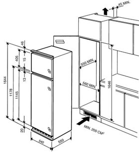 Холодильник Смег FR298AP фото 3 Холодильник Smeg FR298AP фото 3