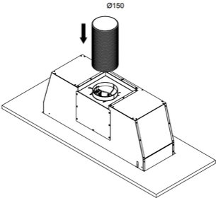 Встраиваемая вытяжка Пандо PRO/85 INOX V.1050 SEC PLUS фото 3 Встраиваемая вытяжка Pando PRO/85 INOX V.1050 SEC PLUS фото 3